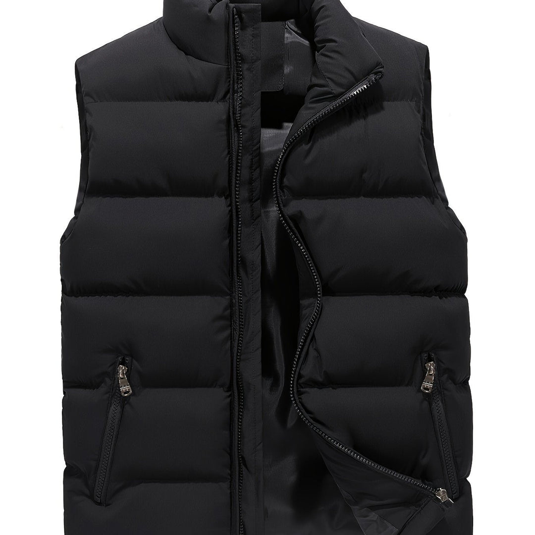 Levoire | Veste Puffer Sans Manches Avec Col High