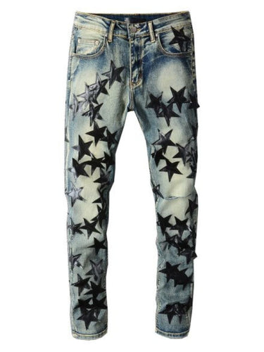 Levoire | Hommes Jean Star Slim Fit Lavé