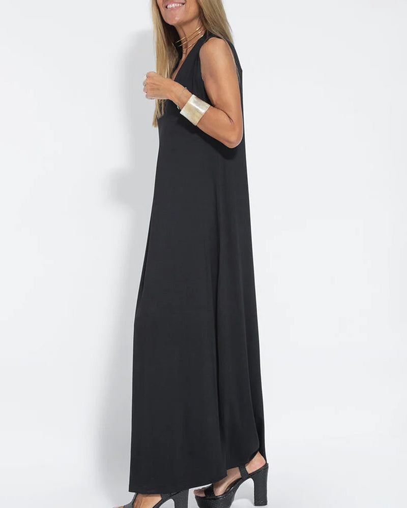Levoire | Caro - Robe Maxi sans Manches