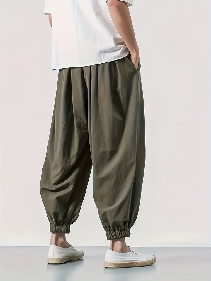 Levoire | Pantalon De Plage Large Décontracté Avec Cordons