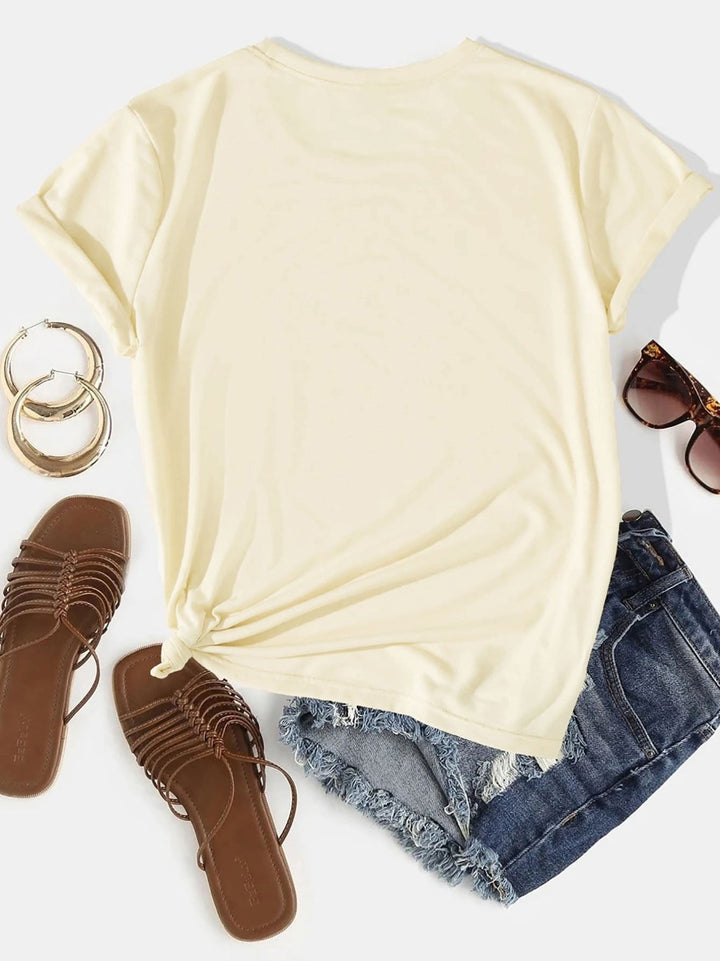 Levoire | OH FOR THE WORLD T-shirt col rond
