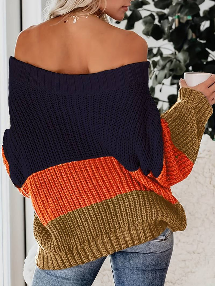 Levoire | Off Shoulder Pullover En Plusieurs Couleurs
