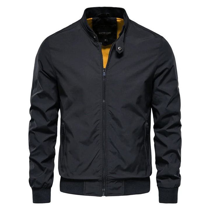 Levoire | Slim Fit Noir Veste D'Été Pour Hommes noir