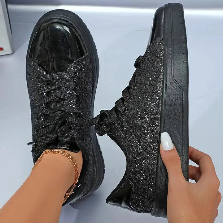 Levoire | Baskets scintillantes avec des paillettes