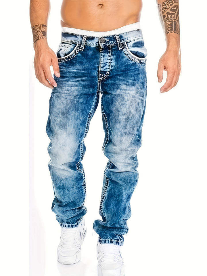 Levoire | Jeans Skinny Stretch Élégants Pour Hommes Bleu clair