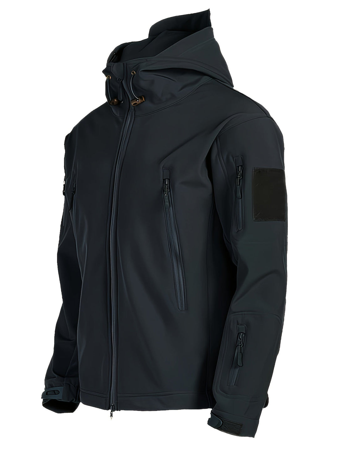 Levoire | Sweat capuche polaire manches longues Noir