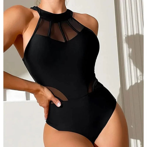 Levoire | Maillot De Bain Élégant Avec Détail En Mesh Pour Femmes