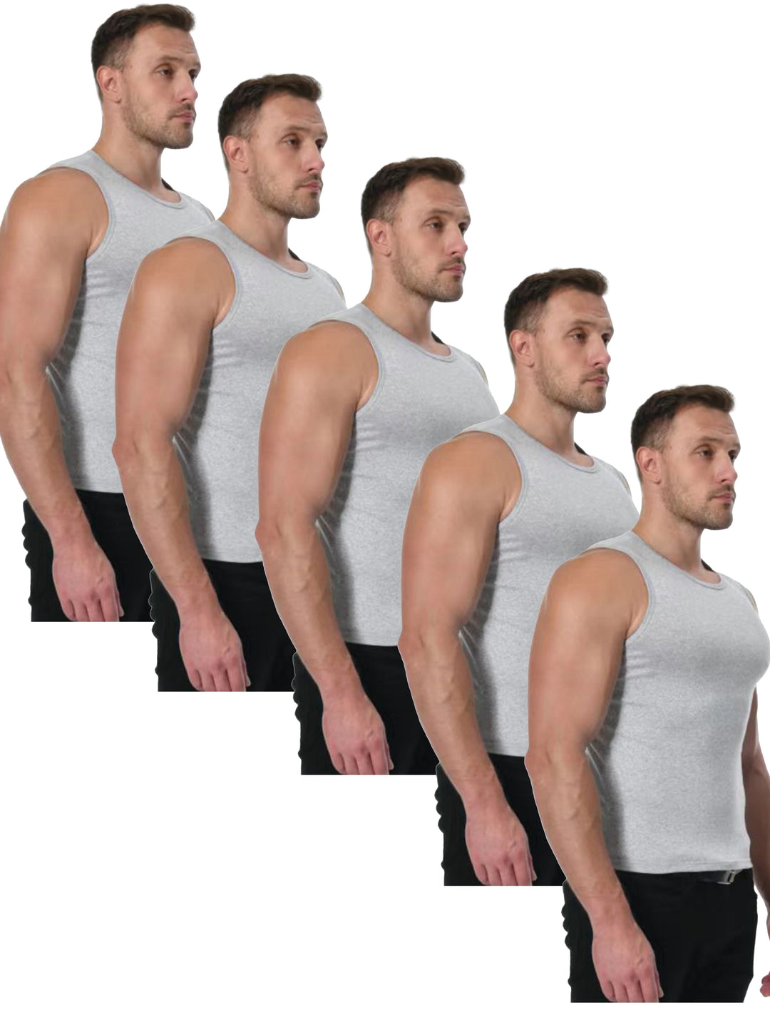 Levoire | Veste Pour Hommes À Une Étape Gris * 5 pièces