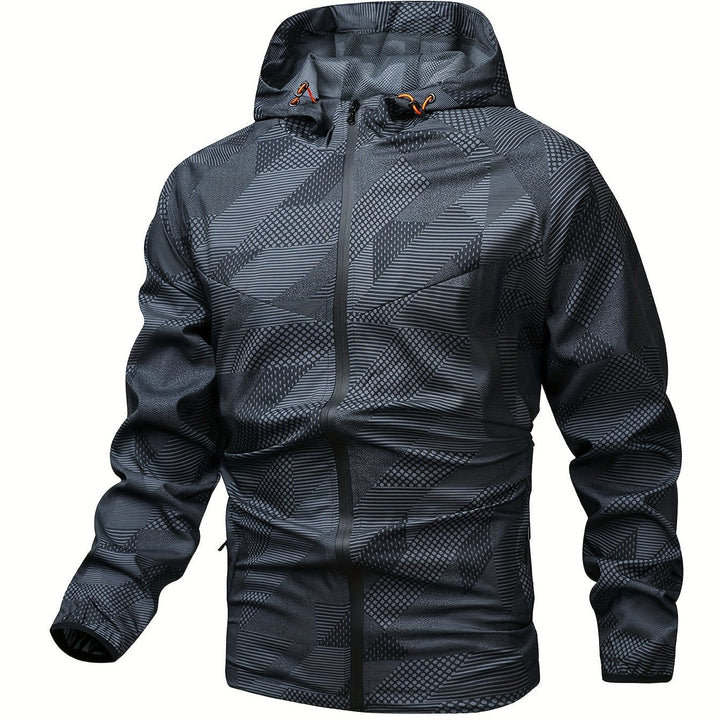 Levoire | Rento Zip-Up Hoodie Gris foncé