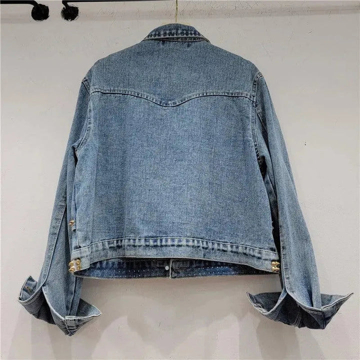 Levoire | Giaccha short en jean à pois