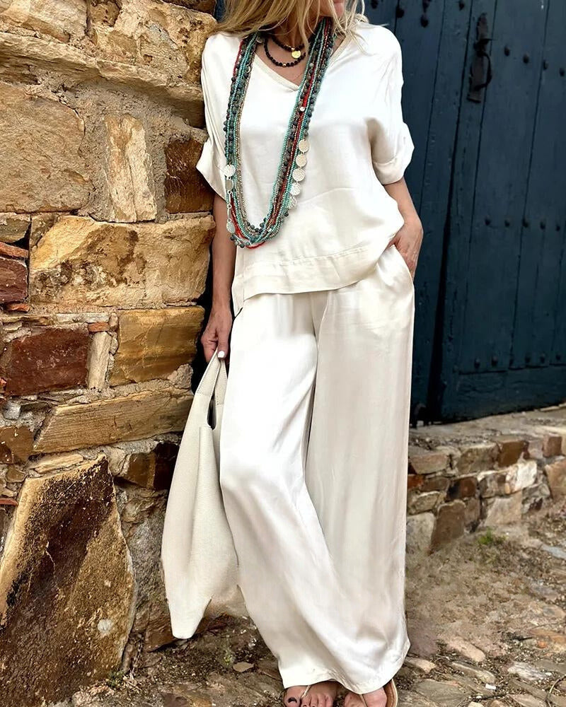 Levoire | Ensemble Chemise Et Pantalon Avec Une Touche Élégante