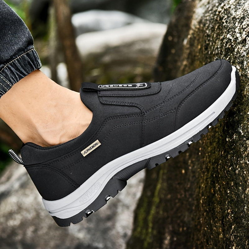 Levoire | Baskets De Randonnée Sportives Sans Lacets Pour Hommes Noir
