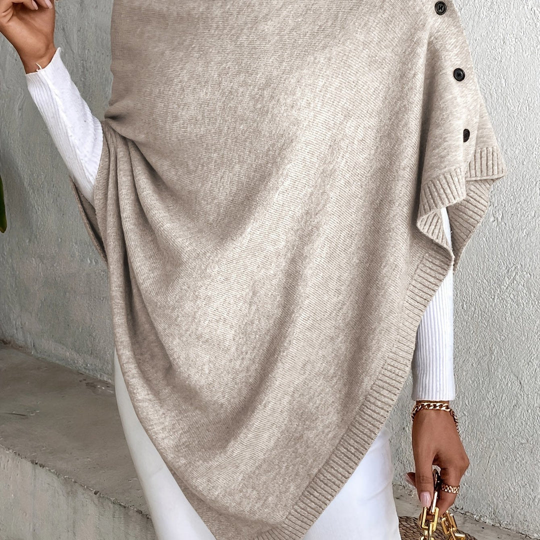 Levoire | Non Combiné Cape Tricoté Abricot
