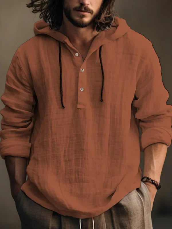 Levoire | Sweatshirt Top En Tissu Mélangé Décontracté Braun