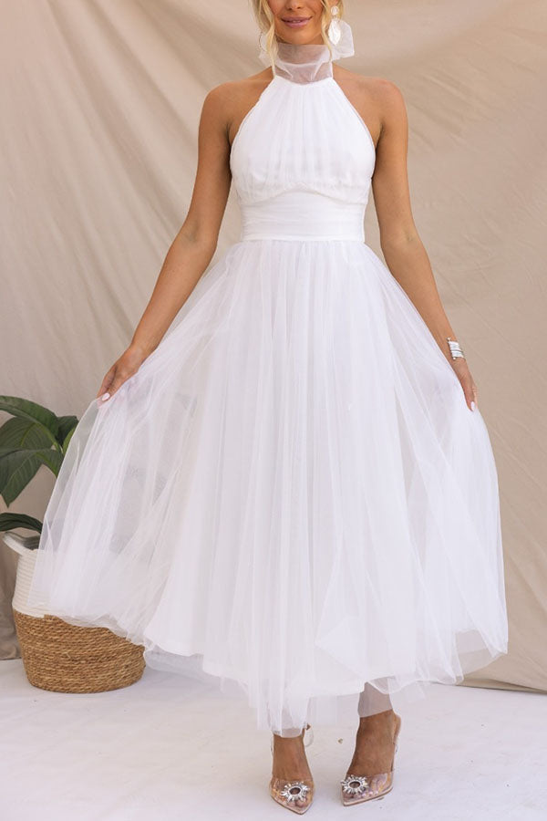 Levoire | Fabuleux Robe Maxi À Bretelles Blanc