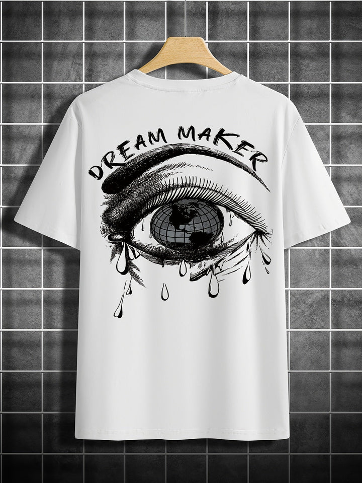 Levoire | Rennokas T-Shirt Pour Hommes Avec Impression Et Manches Courtes
