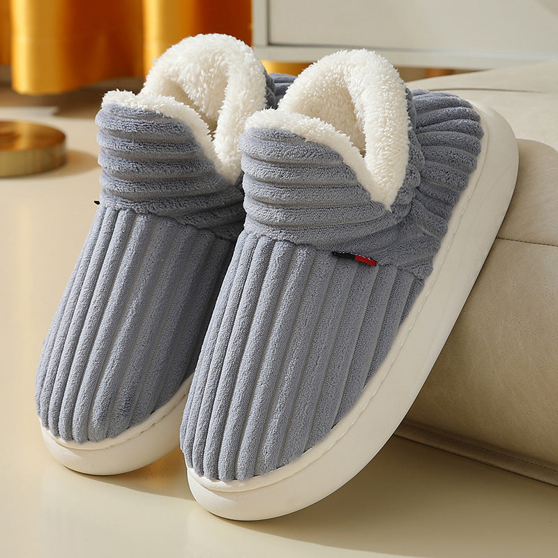 Levoire | Chaussons De Luxe D'Intérieur Gris