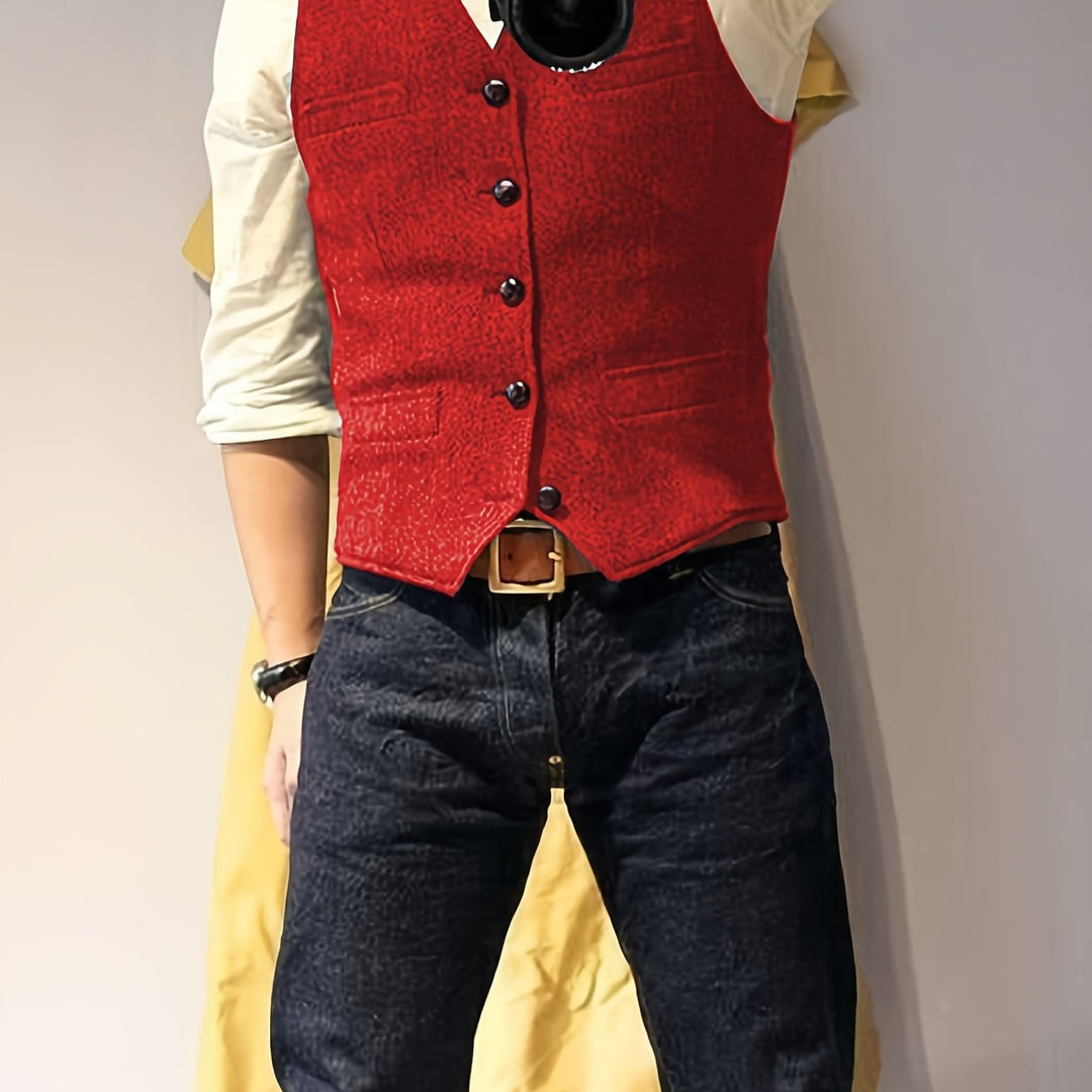 Levoire | Gilet En Laine Inspiré Par La Récolte Du Vin Avec Motif De Toile D'Araignée