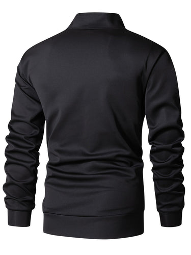 Levoire | Taille Au-Dessus Sport Décontracté Sweatshirt À Col Ribbaus Yuniquement