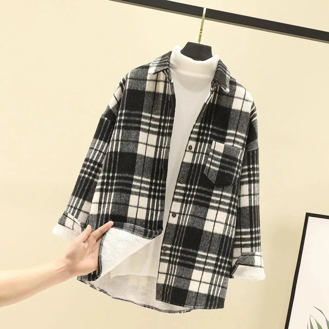 Levoire | Pull en Laine pour Femmes Noir et blanc