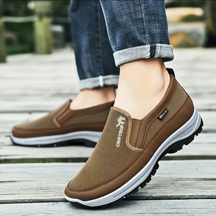 Levoire | Baskets Slip On Confortables Sepia