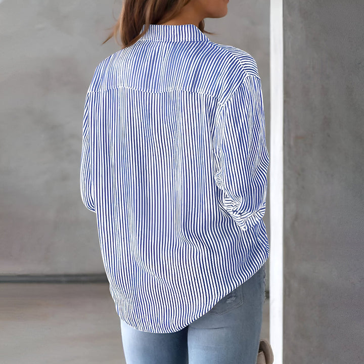 Levoire | Chemise Rayée À Manches Longues