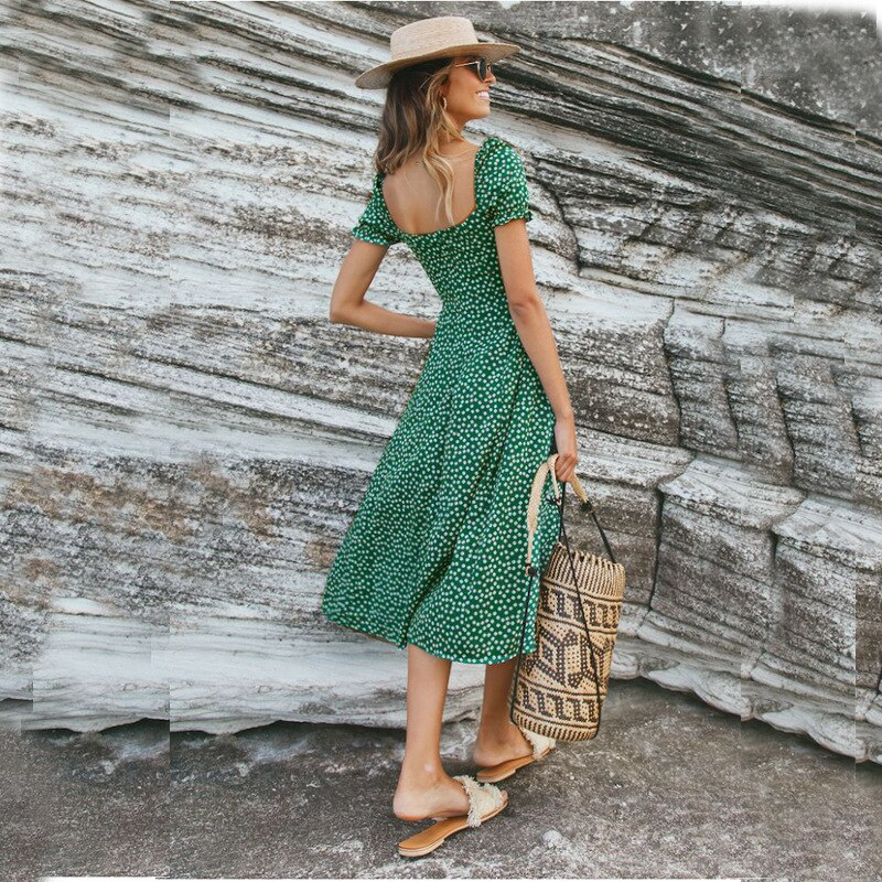 Levoire | Boho Robe Dét Avec Coupe Flottante