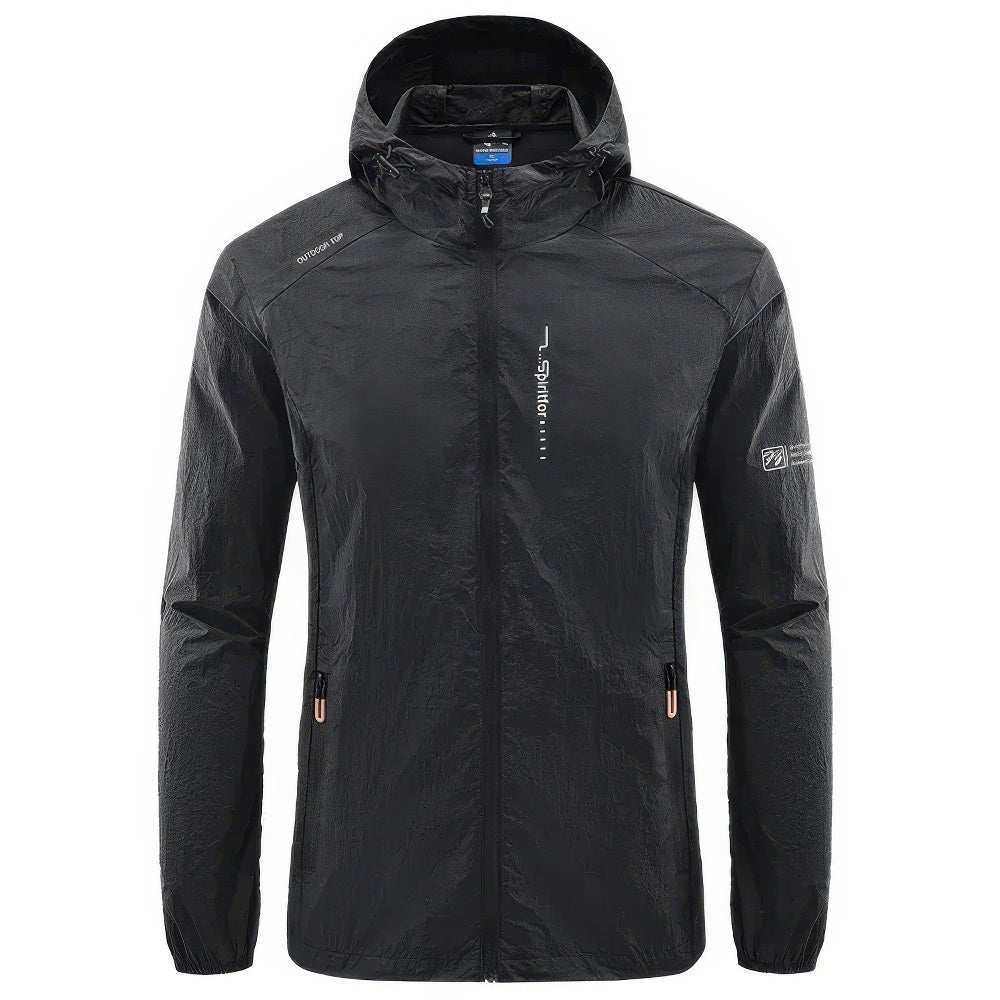 Levoire | Manteau Extérieur Kuivav Avec Protection Uv Et Fonction Déperlant Noir