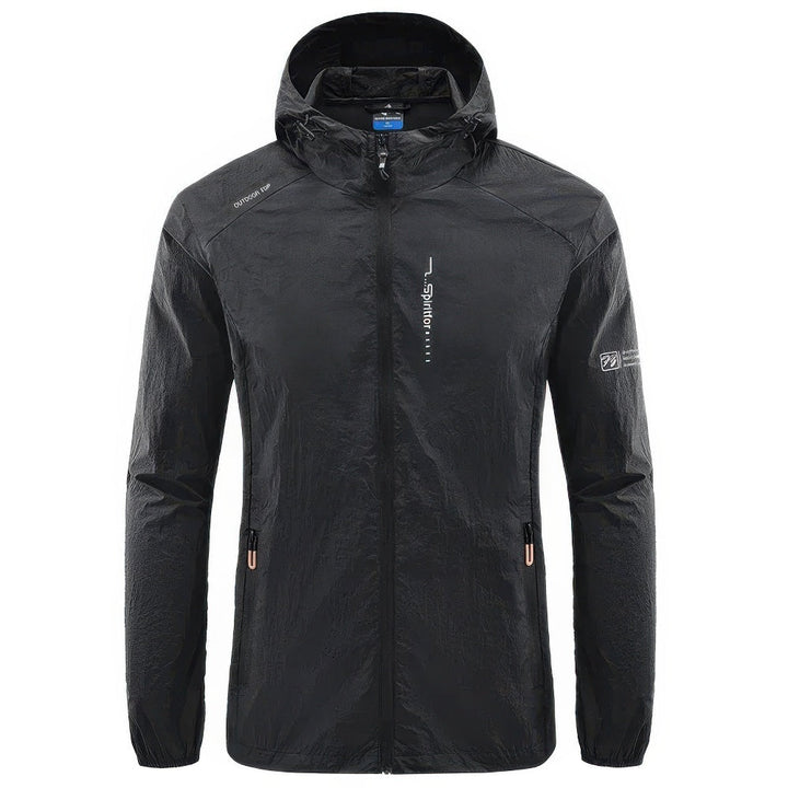 Levoire | Manteau Extérieur Kuivav Avec Protection Uv Et Fonction Déperlant Noir