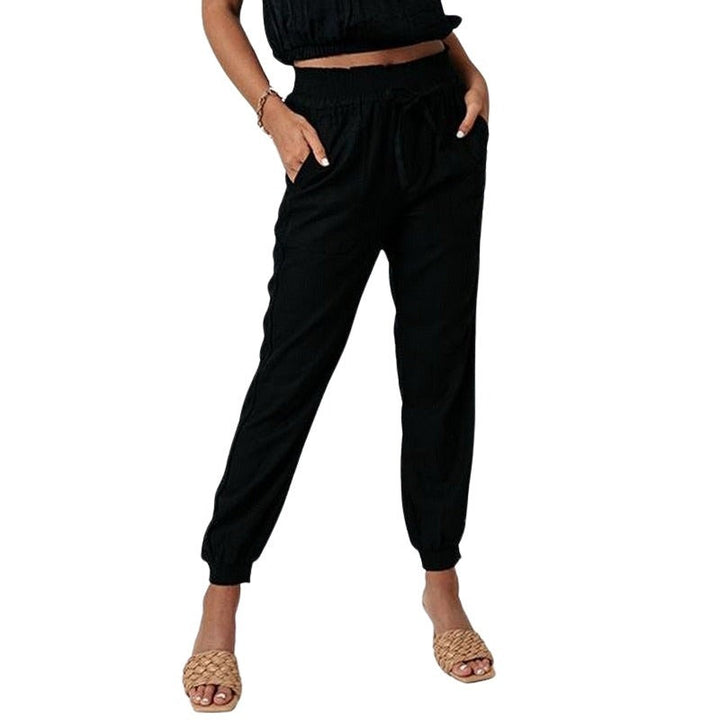 Levoire | Pantalons Confortables Et Larges Pour Femmes Noir