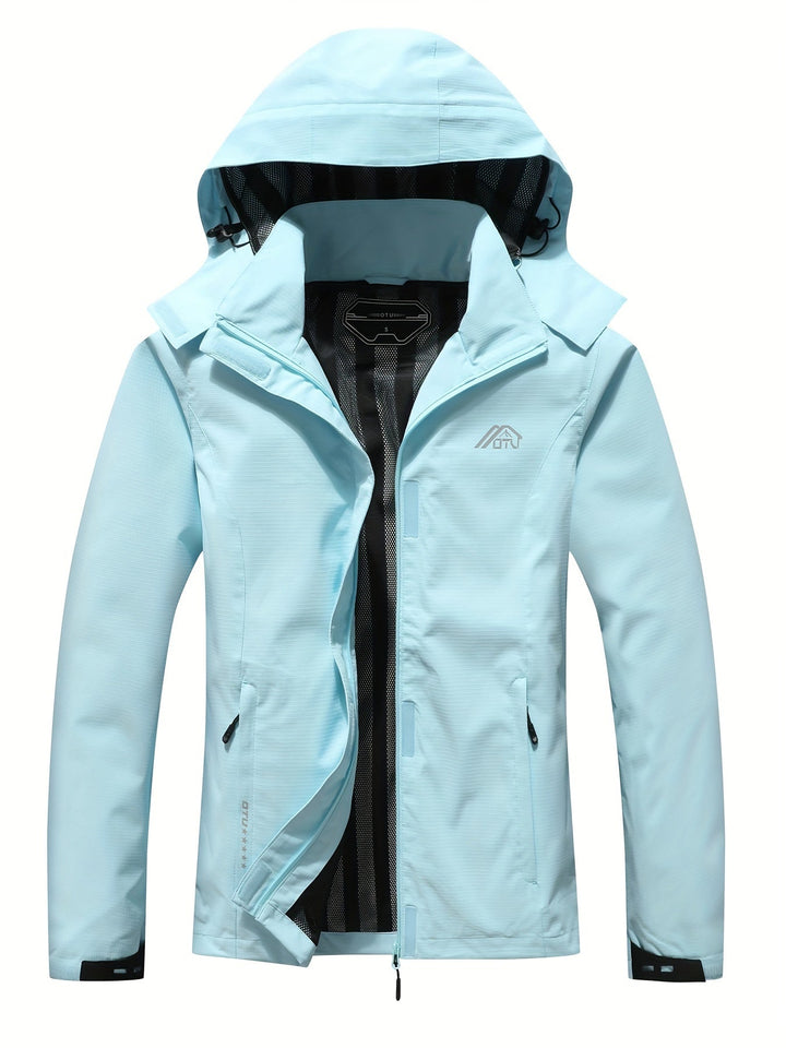 Levoire | Veste De Pluie Avec Capuche Bleu clair