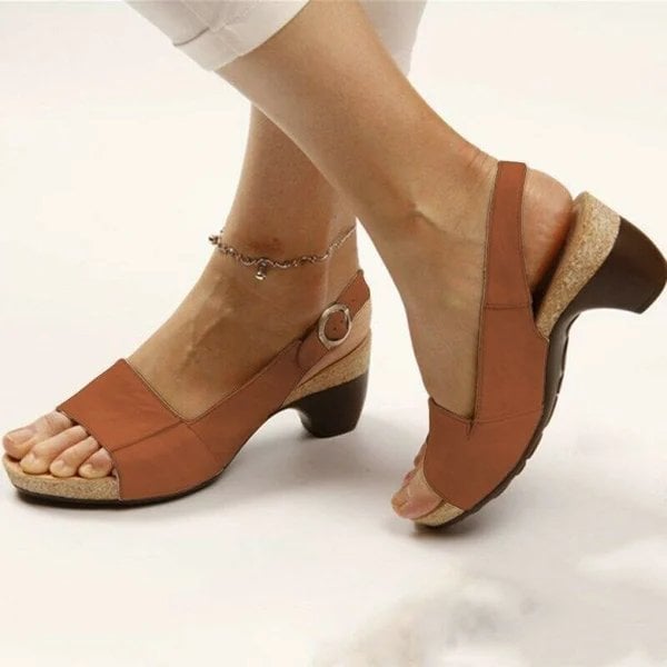 Levoire | Chaussures Orthopédiques Confortables pour Femmes Braun