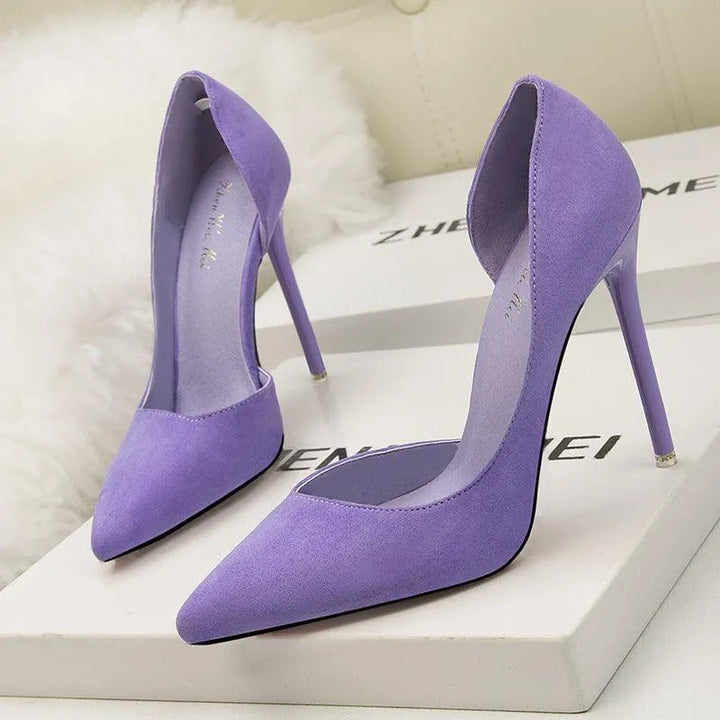 Levoire | Décolleté avec des chaussures à talons Lila