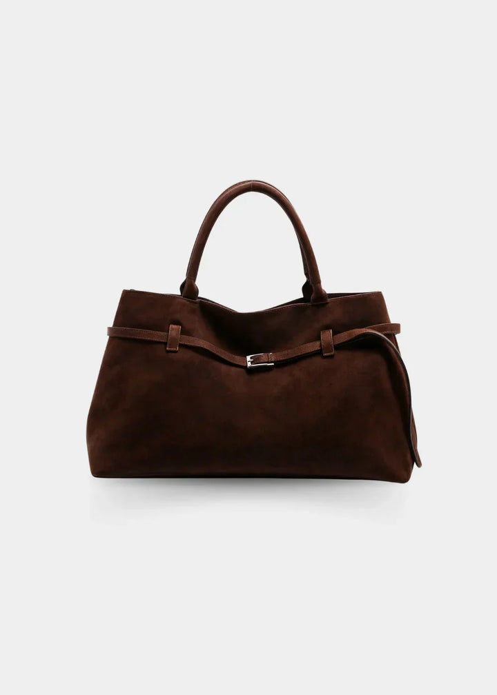 Levoire | Sac À Main En Nubuck Style Bb Vintage Braun