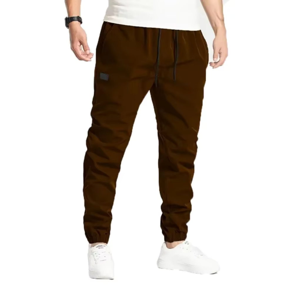 Levoire | Joggeur Homme Stylé Avec Coupe Sportive Braun