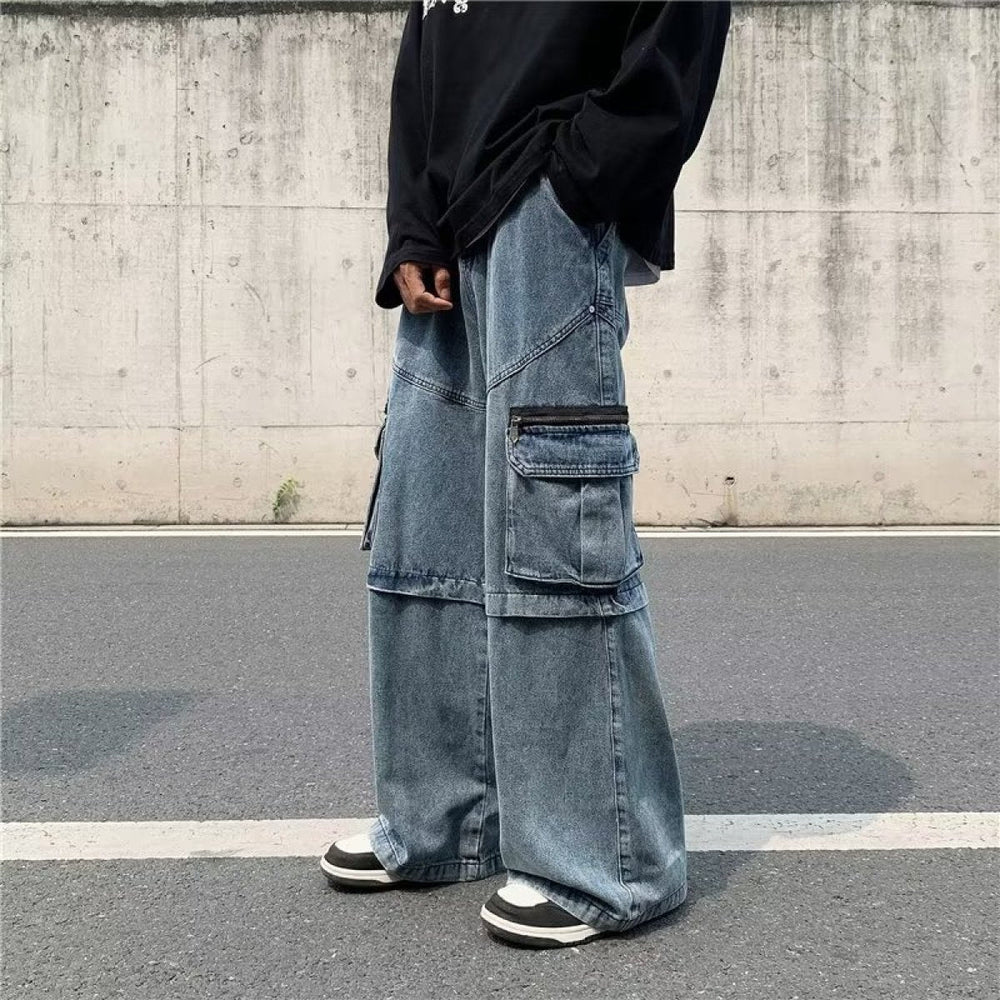 Levoire | Pantalons Baggy Élégance Confort Avec Un Espace De Rangement Pratique