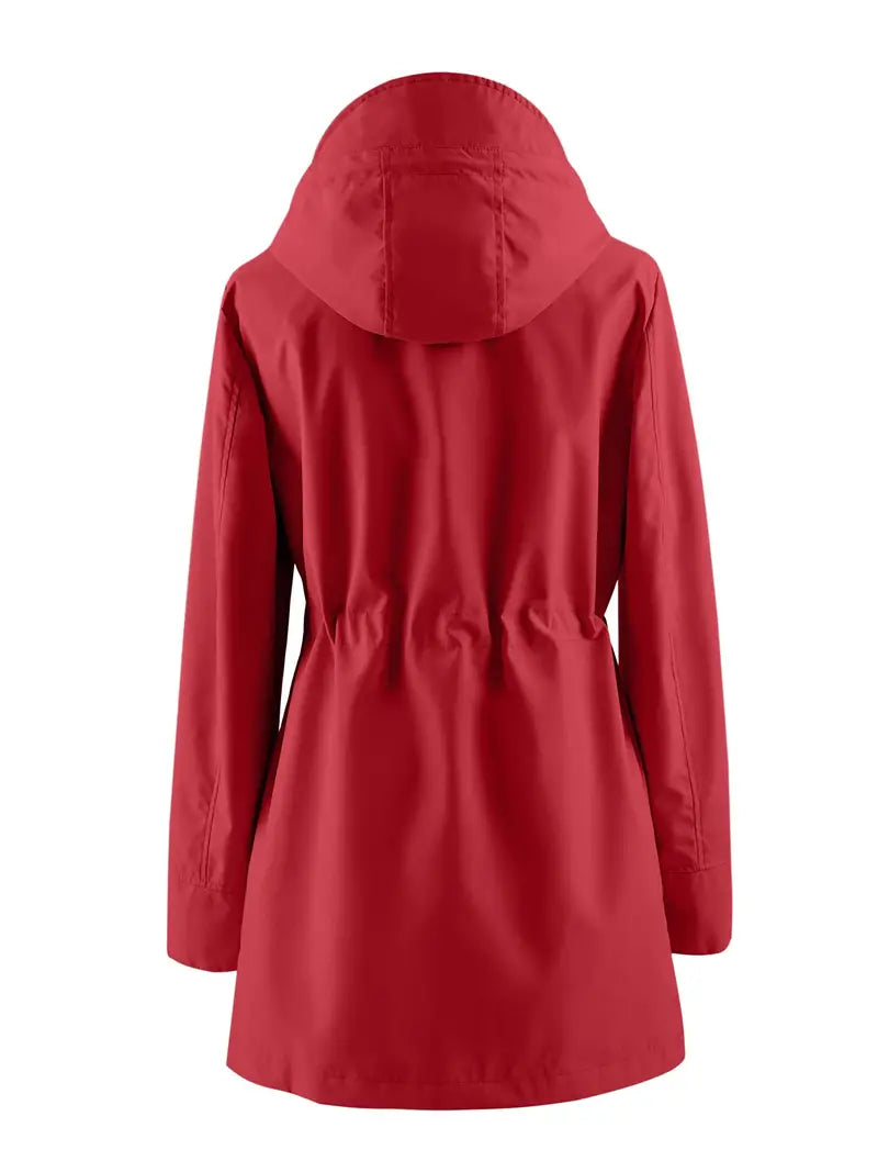 Levoire | Veste De Pluie Décontractée Avec Capuche