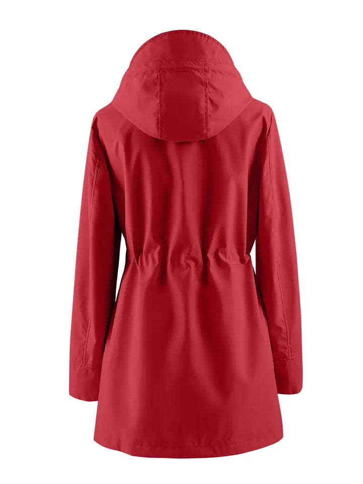 Levoire | Veste De Pluie Décontractée Avec Capuche