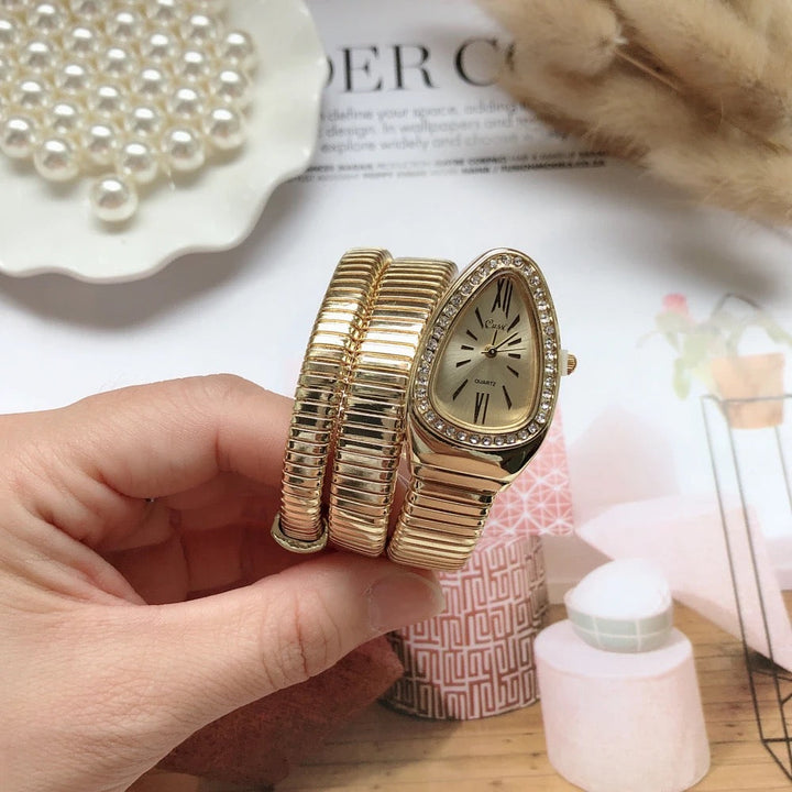 Levoire | Montre Bracelet Enroulée En Or Luxueux Or Or