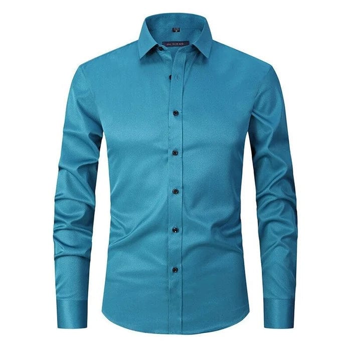 Levoire | Chemises Ajustées Blauturquoise