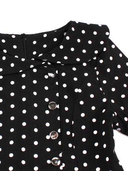 Levoire | Robe midi à pois pour femme