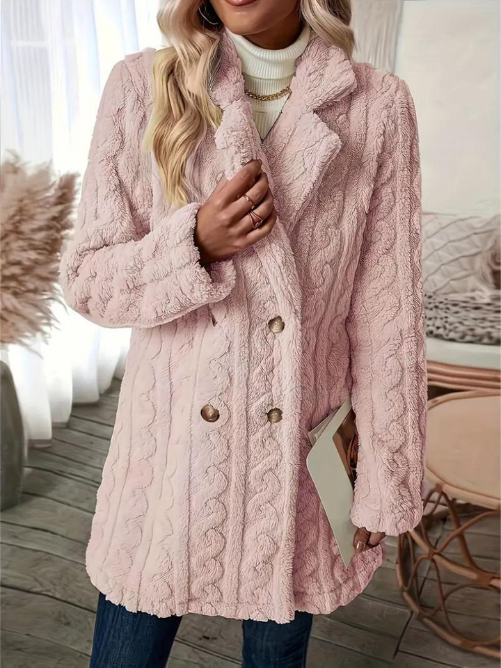Levoire | Manteau En Tricot Confortable Rosa