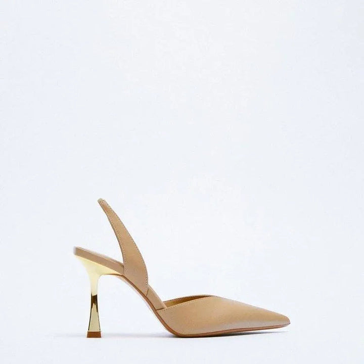Levoire | Nouvelles chaussures à talons hauts nude pour femmes