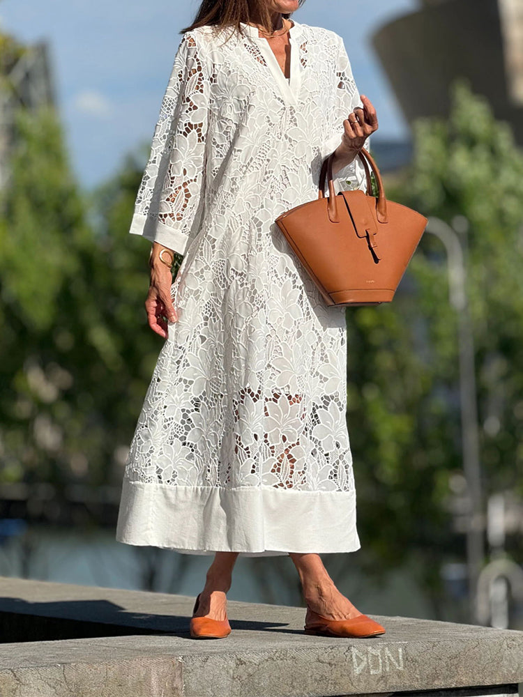 Levoire | Robe En Dentelle Élégante