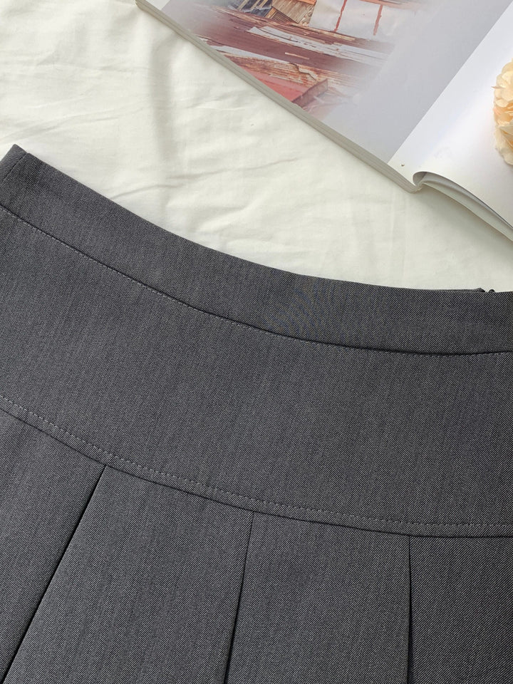 Levoire | Jupes Mini Plissées Élégantes Taille Haute Unies