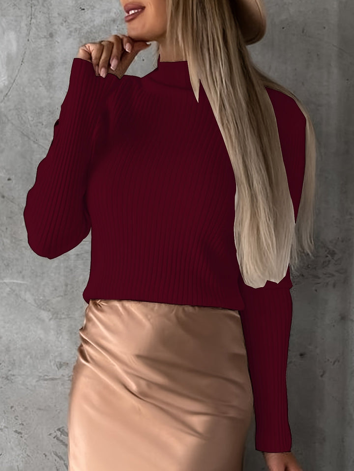 Levoire | Pull Relaxant Et Élégant Hiver Rouge