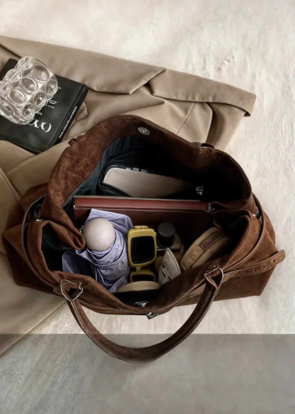 Levoire | Sac À Main En Nubuck Style Bb Vintage
