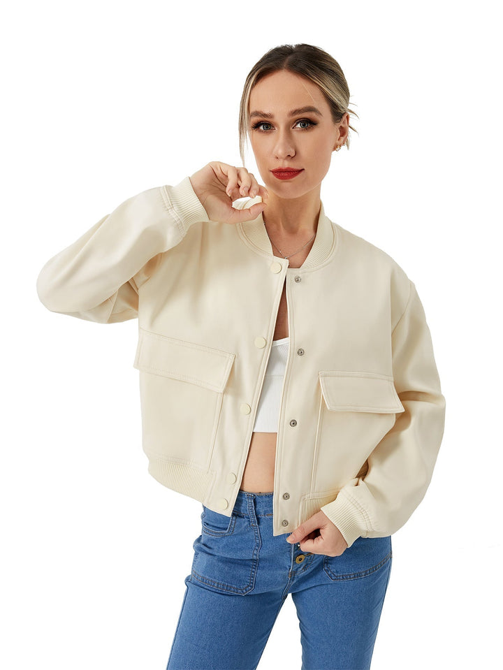 Levoire | Veste Bomber Fine Blanc