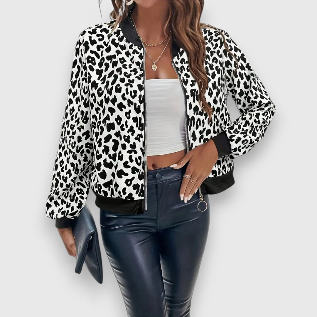 Levoire | Veste Avec Imprim Tigre Blanc
