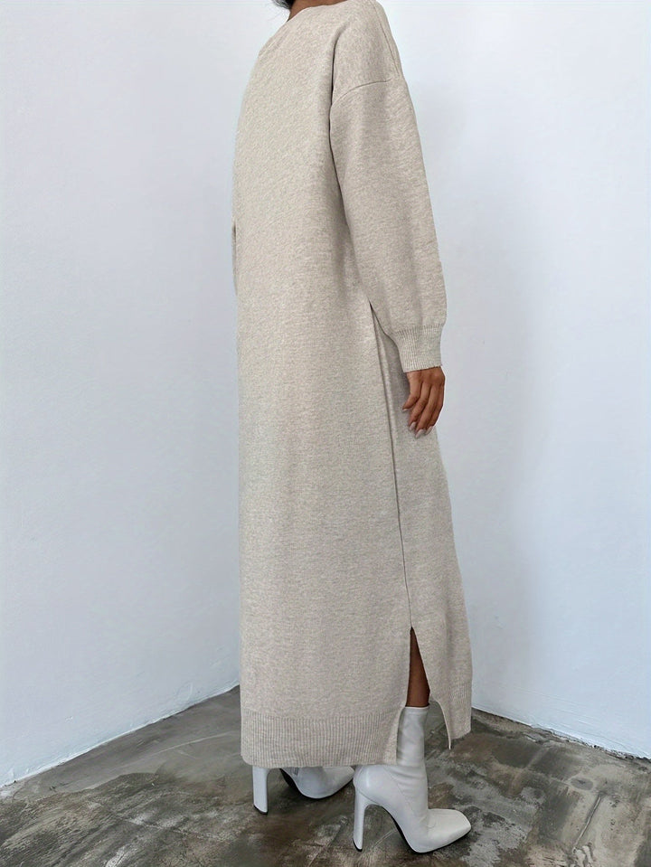 Levoire | Robe Avec Ourlet Fendu